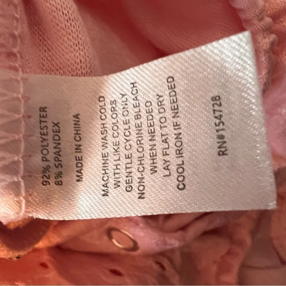 Baileys Blossoms Denise Button Fromt Ruffle Baby Onesie 0-3 Months